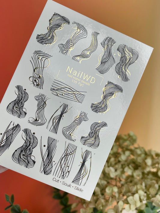 Nail Water Decal 129 NailWD