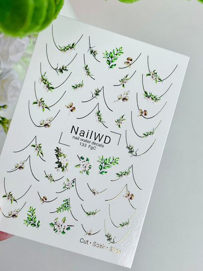 Nail Water Decal 133 NailWD
