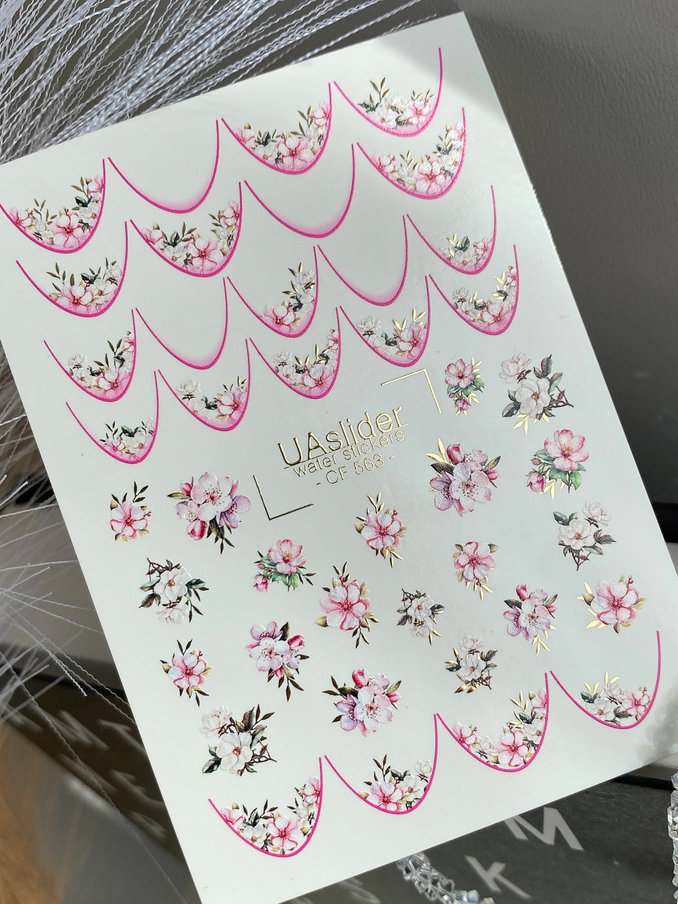Nail Water Decal CF-563