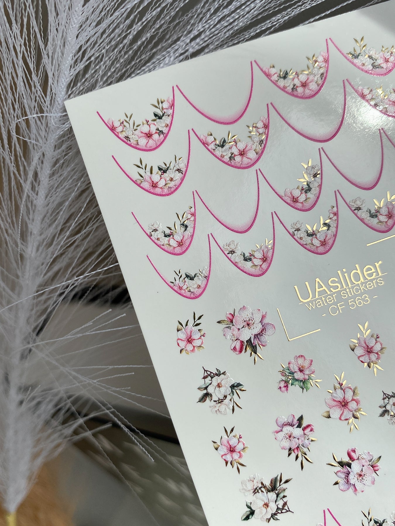 Nail Water Decal CF-563