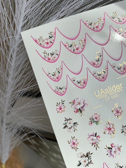 Nail Water Decal CF-563